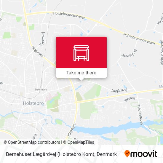 Børnehuset Lægårdvej (Holstebro Kom) map