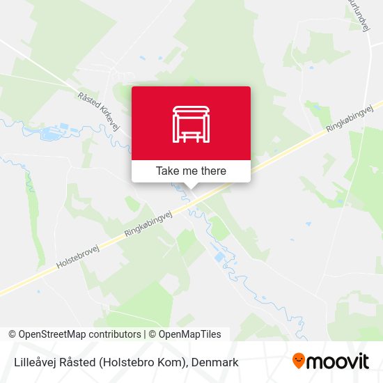 Lilleåvej Råsted (Holstebro Kom) map