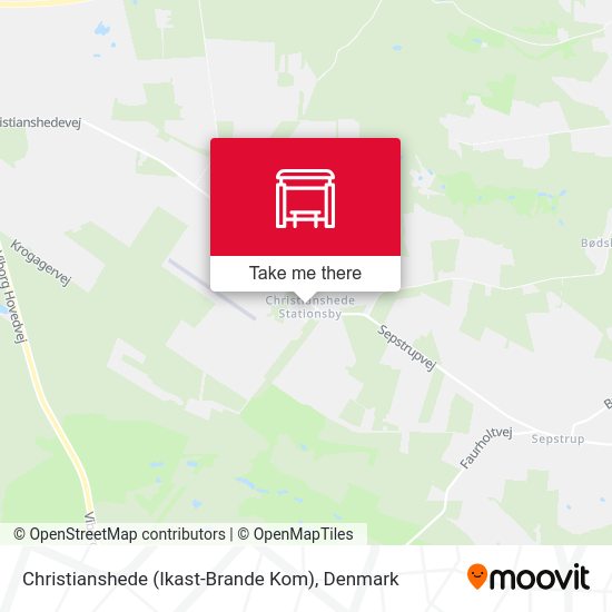 Christianshede (Ikast-Brande Kom) map