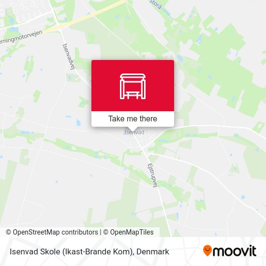 Isenvad Skole (Ikast-Brande Kom) map