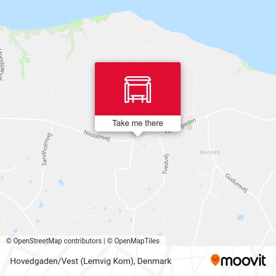 Hovedgaden/Vest (Lemvig Kom) map