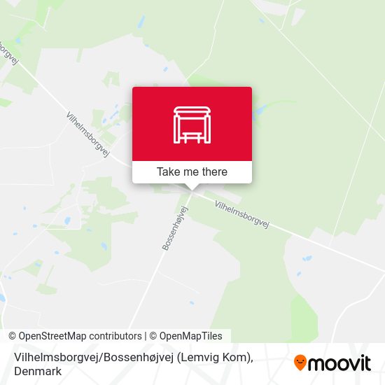 Vilhelmsborgvej / Bossenhøjvej (Lemvig Kom) map