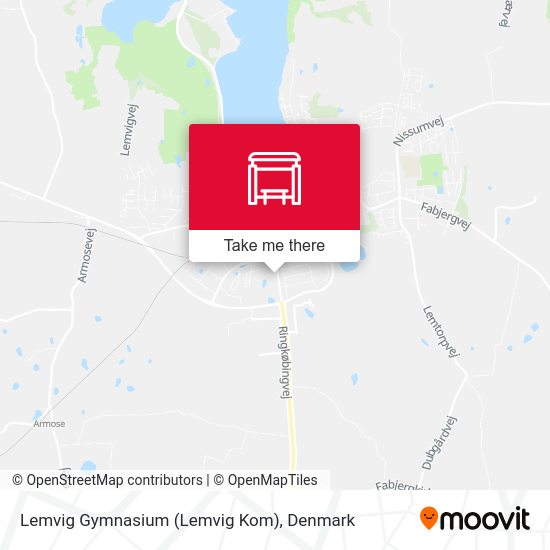 Lemvig Gymnasium (Lemvig Kom) map