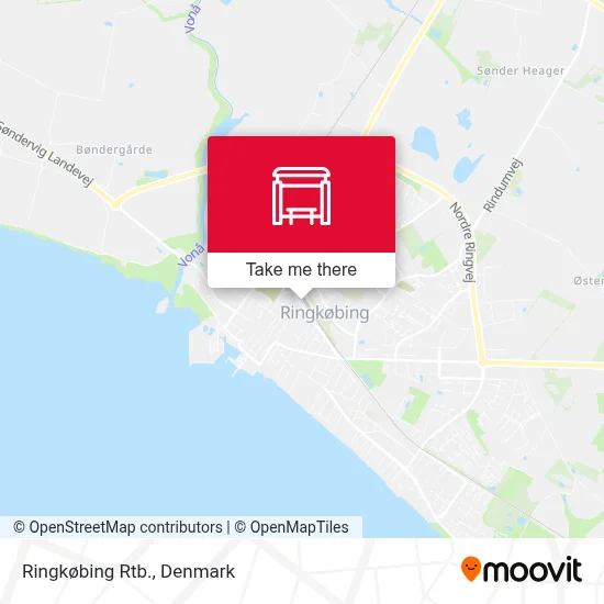 Ringkøbing Rtb. map