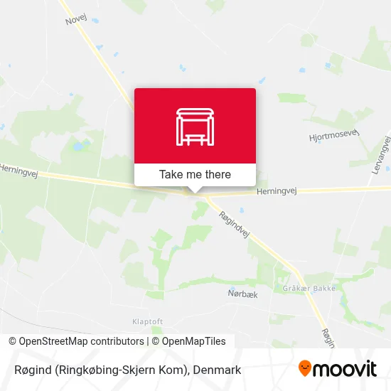 Røgind  (Ringkøbing-Skjern Kom) map