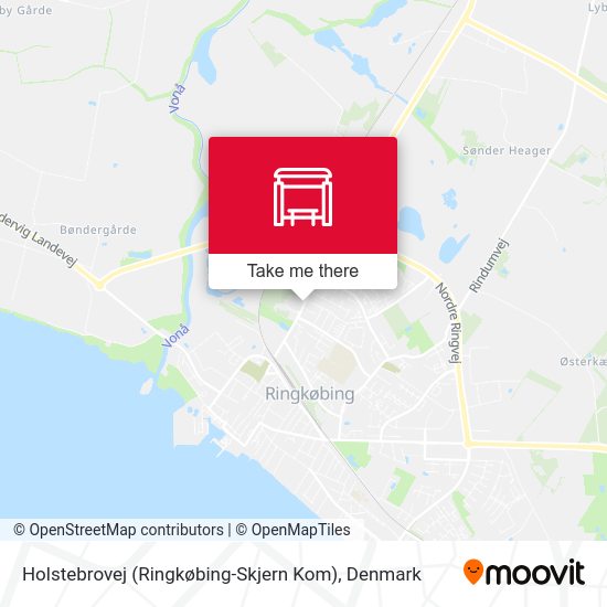 Holstebrovej (Ringkøbing-Skjern Kom) map