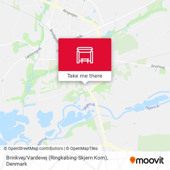 Brinkvej / Vardevej (Ringkøbing-Skjern Kom) map