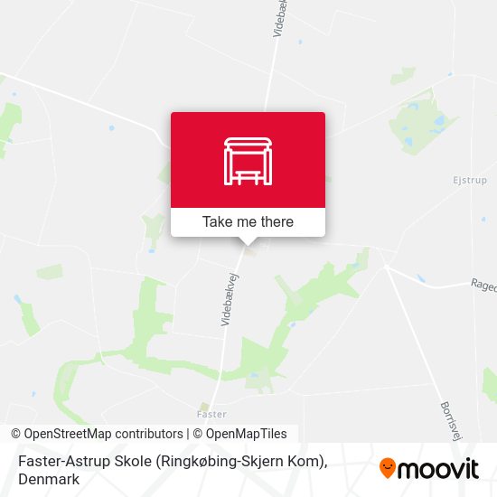 Faster-Astrup Skole (Ringkøbing-Skjern Kom) map