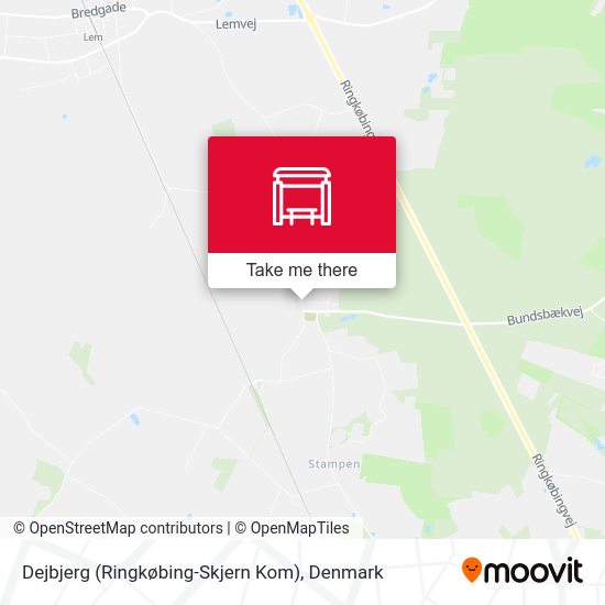 Dejbjerg (Ringkøbing-Skjern Kom) map