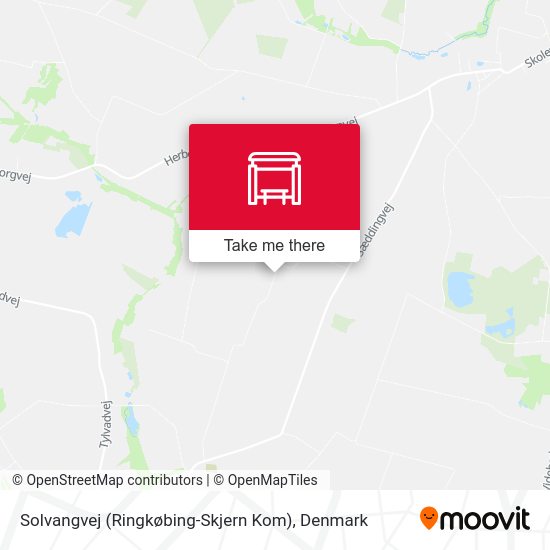 Solvangvej (Ringkøbing-Skjern Kom) map