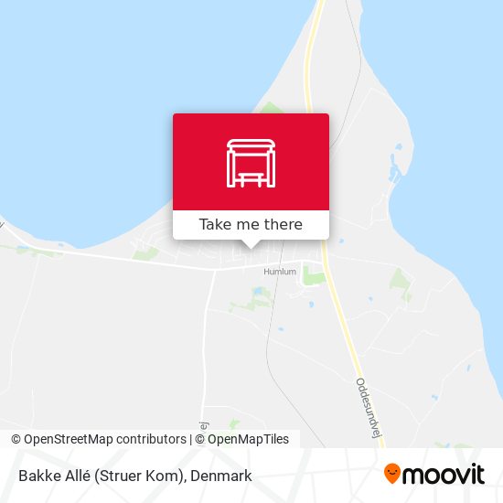 Bakke Allé (Struer Kom) map