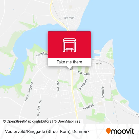 Vestervold / Ringgade (Struer Kom) map