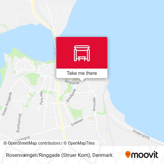 Rosenvænget / Ringgade (Struer Kom) map