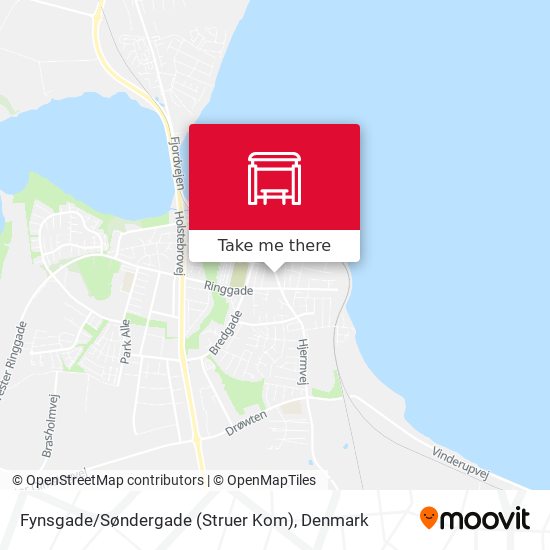 Fynsgade / Søndergade (Struer Kom) map