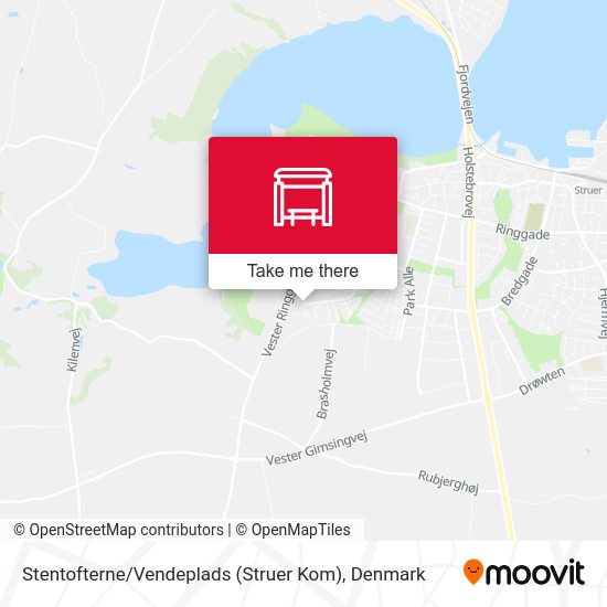 Stentofterne / Vendeplads (Struer Kom) map