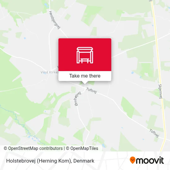 Holstebrovej (Herning Kom) map
