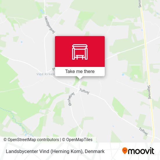 Landsbycenter Vind (Herning Kom) map