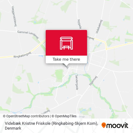 Videbæk Kristne Friskole (Ringkøbing-Skjern Kom) map