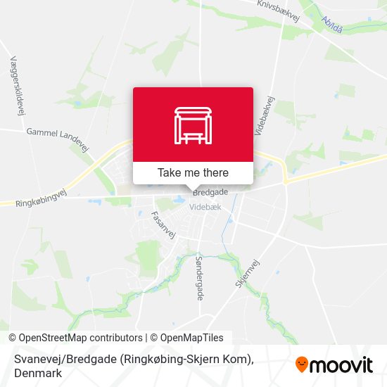 Svanevej / Bredgade (Ringkøbing-Skjern Kom) map