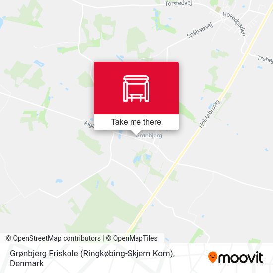 Grønbjerg Friskole (Ringkøbing-Skjern Kom) map