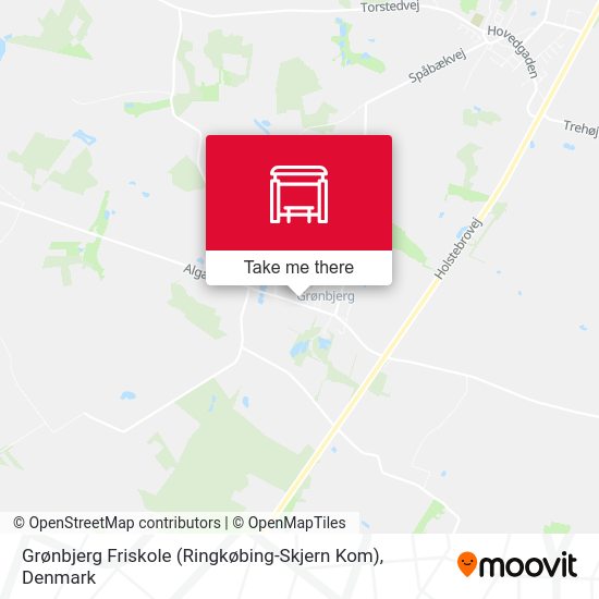 Grønbjerg Friskole (Ringkøbing-Skjern Kom) map