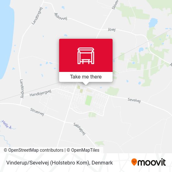 Vinderup / Sevelvej (Holstebro Kom) map