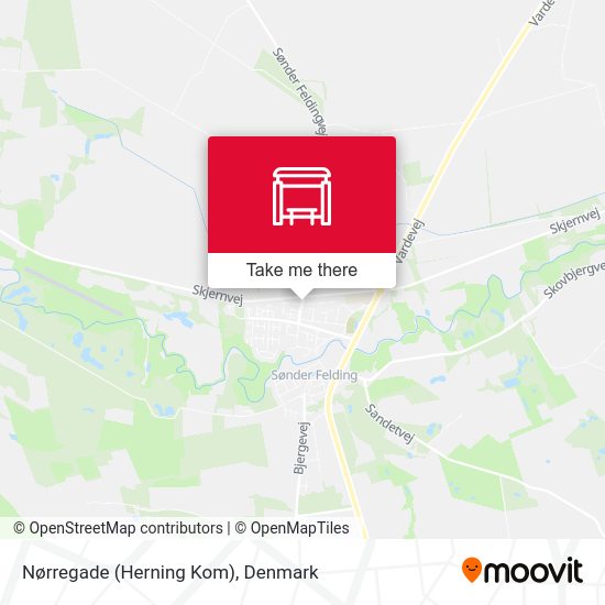 Nørregade (Herning Kom) map