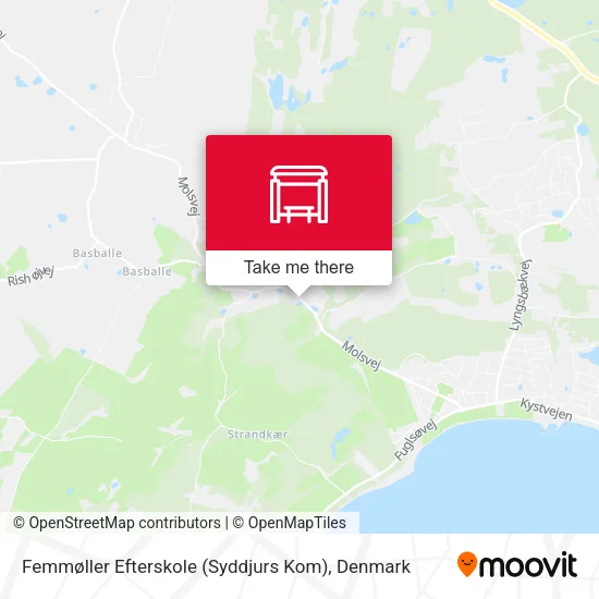 Femmøller Efterskole (Syddjurs Kom) map