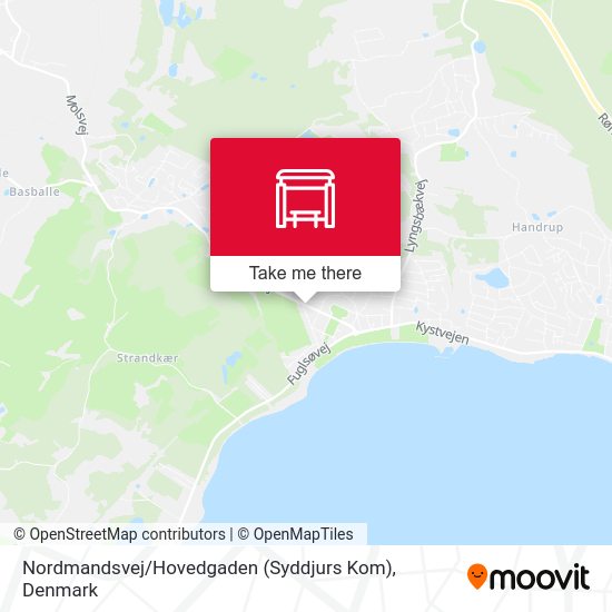 Nordmandsvej / Hovedgaden (Syddjurs Kom) map