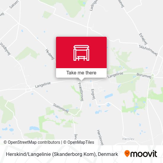 Herskind / Langelinie (Skanderborg Kom) map