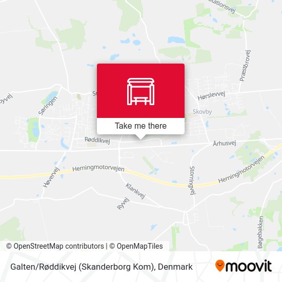 Galten / Røddikvej (Skanderborg Kom) map