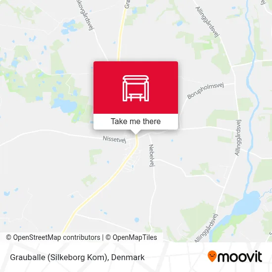 Grauballe (Silkeborg Kom) map