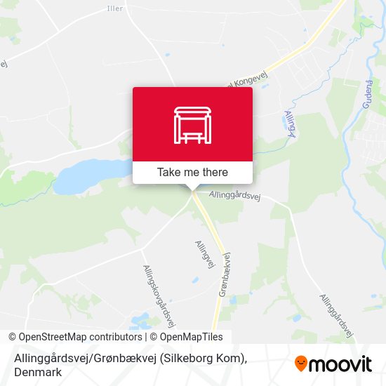 Allinggårdsvej / Grønbækvej (Silkeborg Kom) map