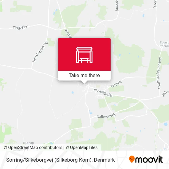Sorring / Silkeborgvej (Silkeborg Kom) map
