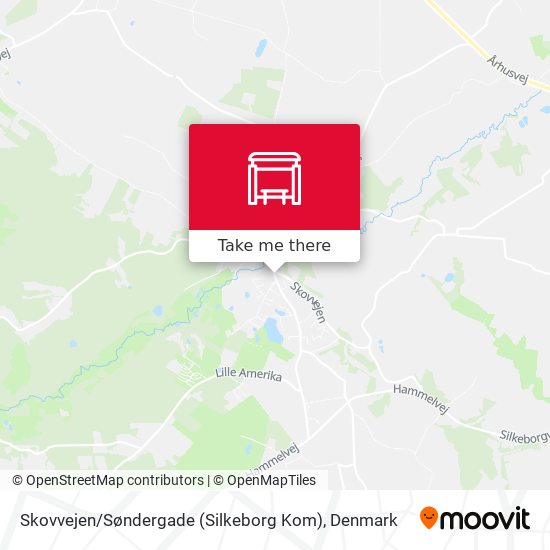 Skovvejen / Søndergade (Silkeborg Kom) map