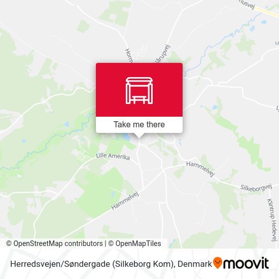 Herredsvejen / Søndergade (Silkeborg Kom) map