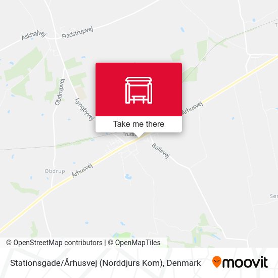 Stationsgade / Århusvej (Norddjurs Kom) map