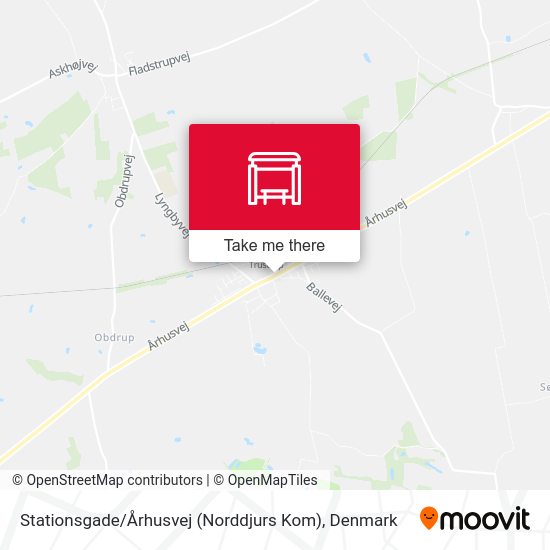Stationsgade / Århusvej (Norddjurs Kom) map