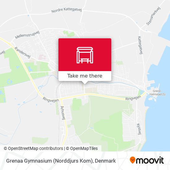 Grenaa Gymnasium (Norddjurs Kom) map