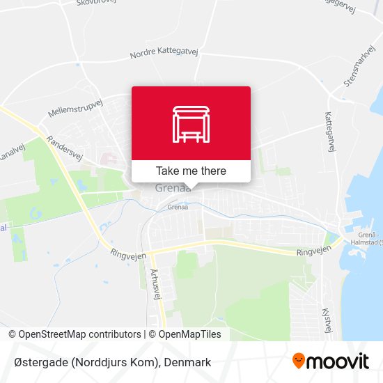 Østergade (Norddjurs Kom) map