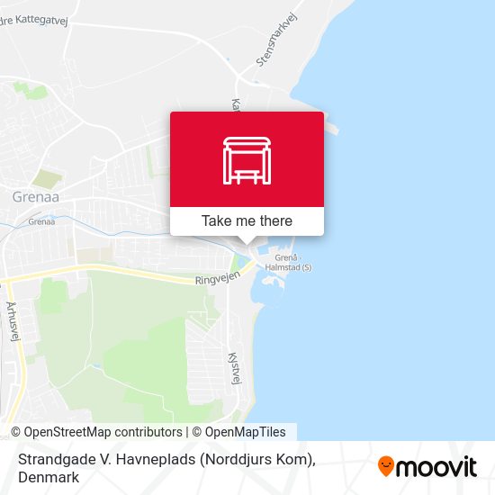 Strandgade V. Havneplads (Norddjurs Kom) map