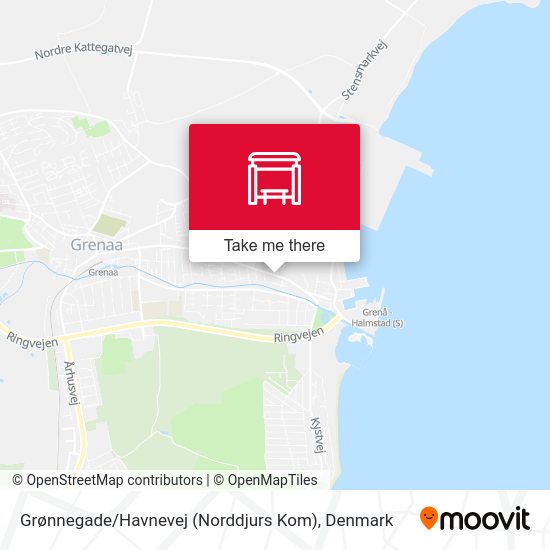Grønnegade / Havnevej (Norddjurs Kom) map