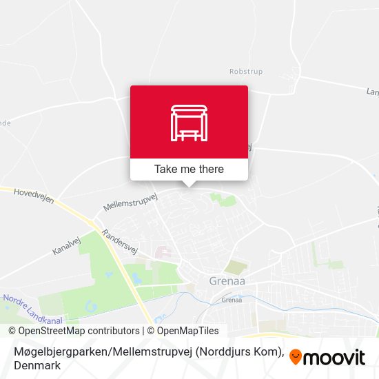 Møgelbjergparken / Mellemstrupvej (Norddjurs Kom) map