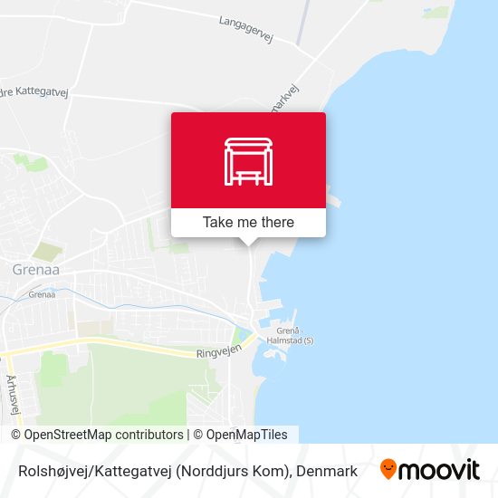 Rolshøjvej / Kattegatvej (Norddjurs Kom) map