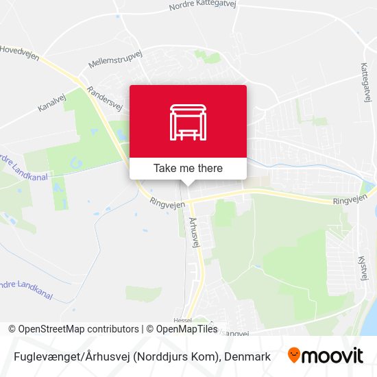 Fuglevænget / Århusvej (Norddjurs Kom) map