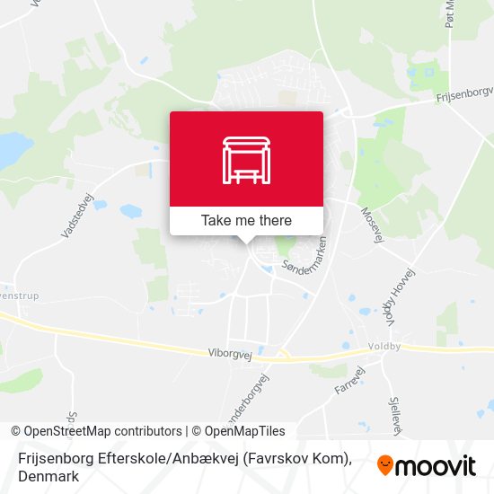 Frijsenborg Efterskole / Anbækvej (Favrskov Kom) map