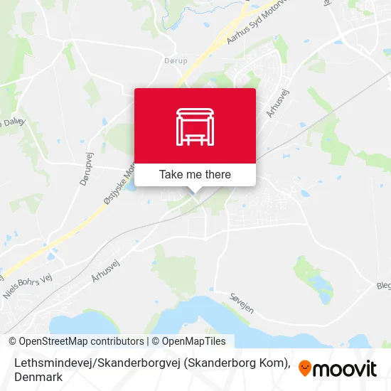 Lethsmindevej / Skanderborgvej (Skanderborg Kom) map