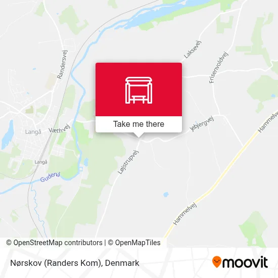 Nørskov (Randers Kom) map