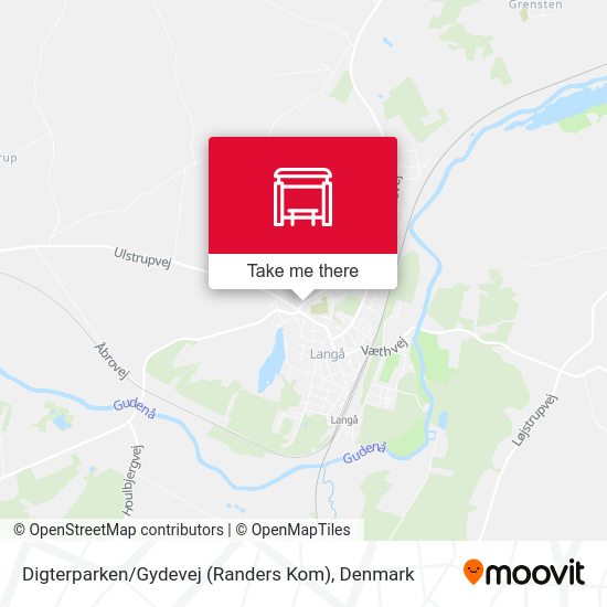 Digterparken / Gydevej (Randers Kom) map