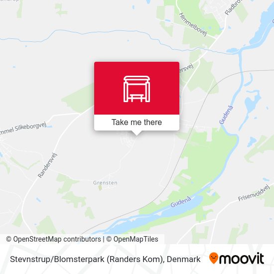 Stevnstrup / Blomsterpark (Randers Kom) map